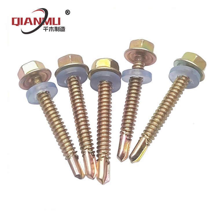 彩鋅國標(biāo)緊固件外六角防滑自攻螺絲廠家鉆尾燕尾絲自攻螺絲釘批發(fā)